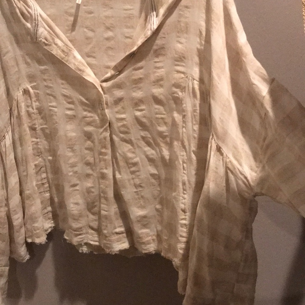 Beige blouse - Picture 4 of 5